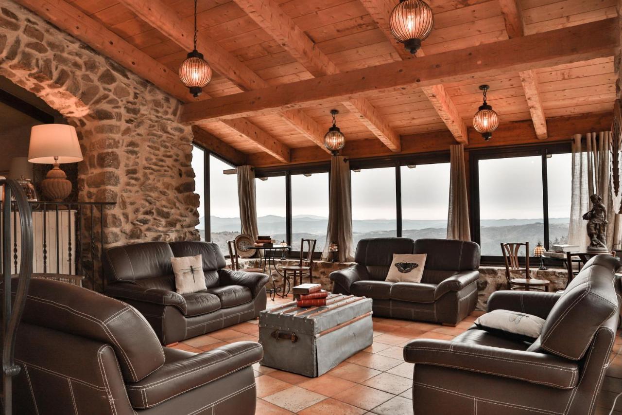 Maison D'Hotes Le Hameau De La Mure Saint-Laurent-du-Pape Eksteriør bilde