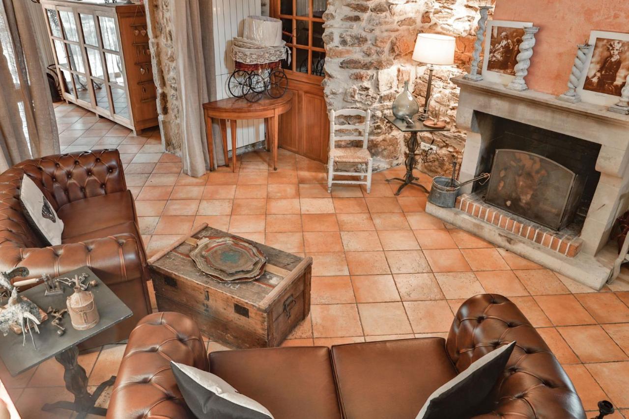 Maison D'Hotes Le Hameau De La Mure Saint-Laurent-du-Pape Eksteriør bilde